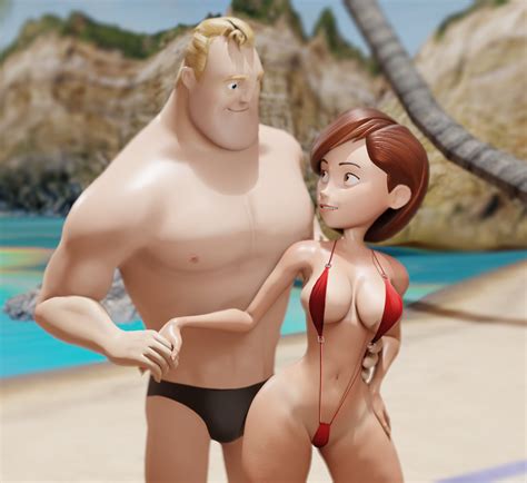 Mr Mrs Incredible 02 By Crisisbeat Hentai Foundry