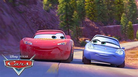 Lightning Mcqueen And Sally Go For A Drive Pixar Cars Lightning Mcqueen Pixar Cars Mcqueen