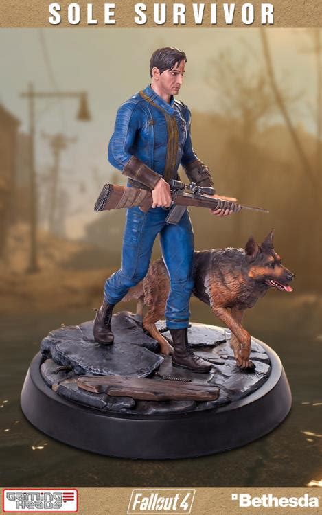 Fallout 4 Sole Survivor Nate 14 Scale Statue