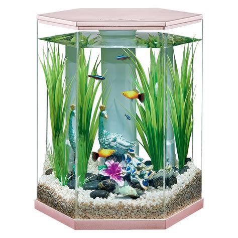Top Fin® Serenity Vivid View 360° Aquarium 3 Gallon Fish Tank
