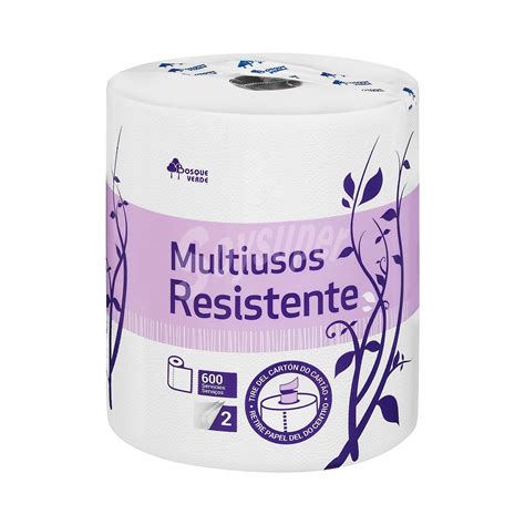 Se utiliza sobretodo en la cocina y gracias a su gran capacidad de absorción se ha ganado un lugar muy importante en nuestros hogares. Bosque Verde Papel cocina jumbo 1 rollo de 140 metros (600 ...