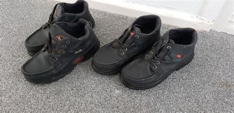 2 Pairs Of Mens Boots Kickers And Ellesse Size 7 In Billingham