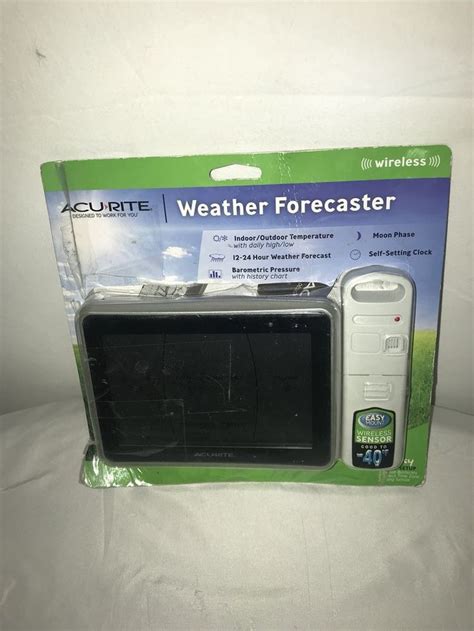 Acurite 00621 Wireless Weather Forecaster With Intelli Time