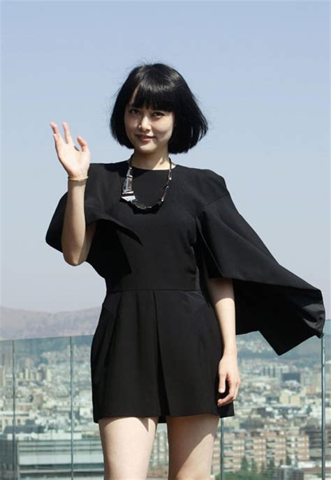 Japanese Actress Rinko Kikuchi Promotes The Film Map Of The Sounds Of