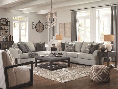 The Velletri Pewter Sofa And Loveseat Is Available At Nashco Furniture
