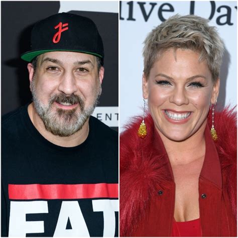 joey fatone reveals what really happened with pink