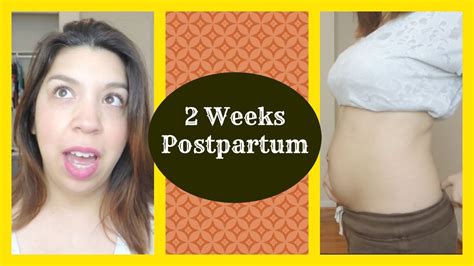 2 Weeks Postpartum A First Time Mom S Experience Belly Shots Youtube