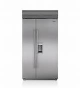Images of Built In Refrigerators With Custom Panels