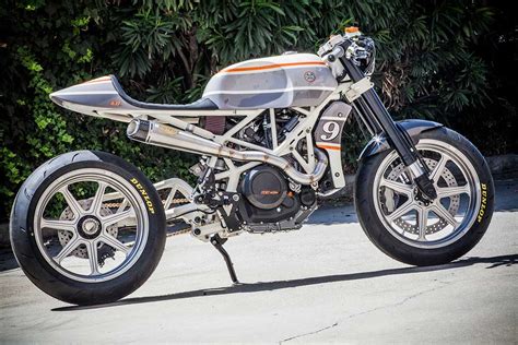 We carry an extensive inventory of aftermarket parts. Roland Sands Shows the KTM 690 Cafe Moto - autoevolution