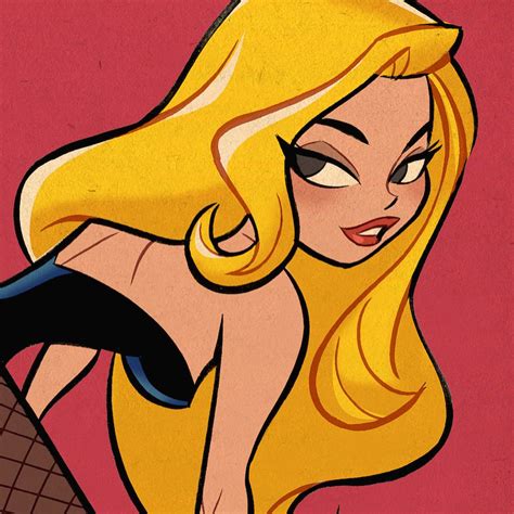 Shaneglines Illustration Pinup Detail Blackcanary Animation Sexy