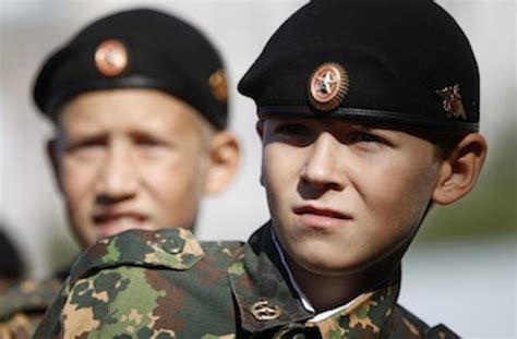 Russian Cadets Take Their Oath