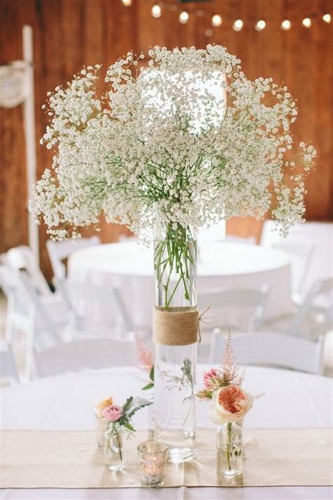 20 Budget Friendly Babys Breath Wedding Centerpieces Page 2 Of 2