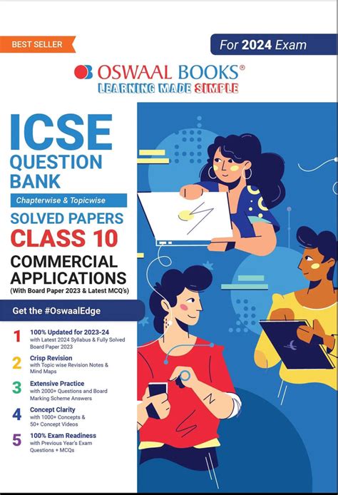 Icse Question Bank Class 10 Commercial Applications Book For 2024