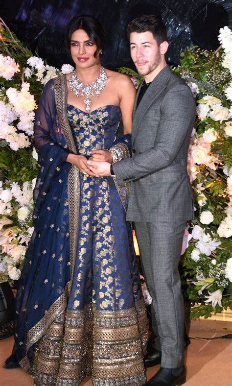 Priyanka Chopras Latest Wedding Reception Dress Is Major All World Report