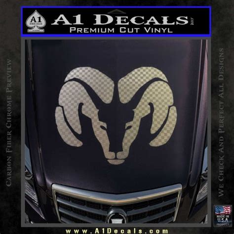 Dodge Ram Decal Sticker Head A1 Decals