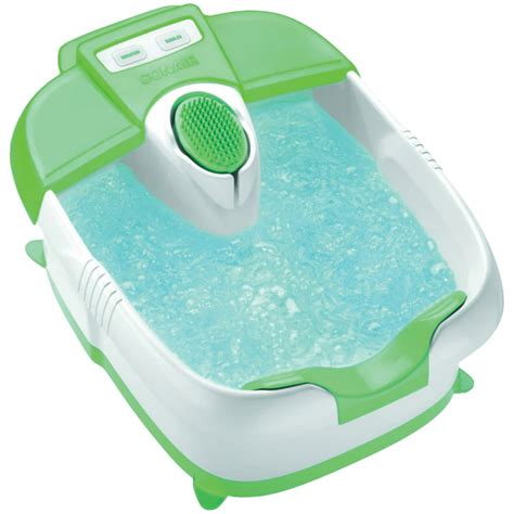 conair true massaging foot bath with bubbles and heat