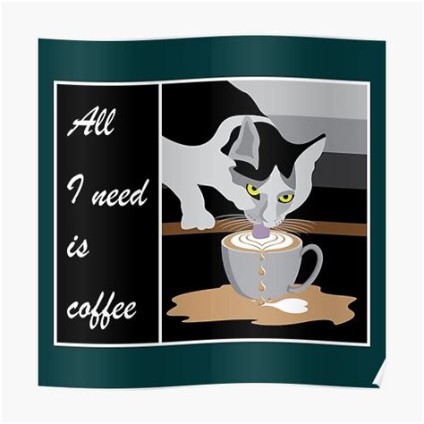 Coffee And Cats Cats And Coffee Cats Love And Like Coffee Cats