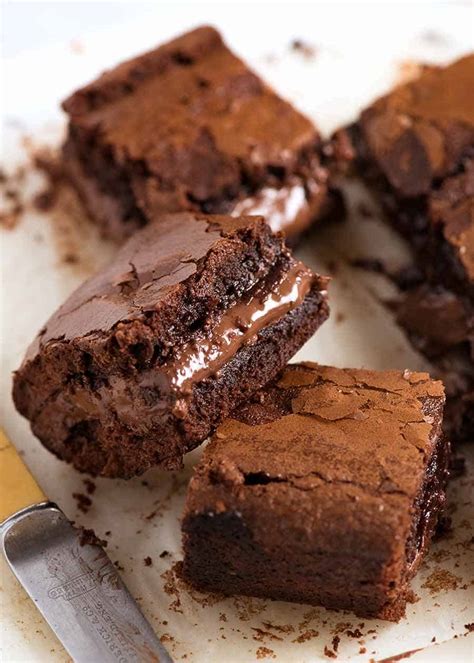 Outrageous Nutella Brownies RecipeTin Eats