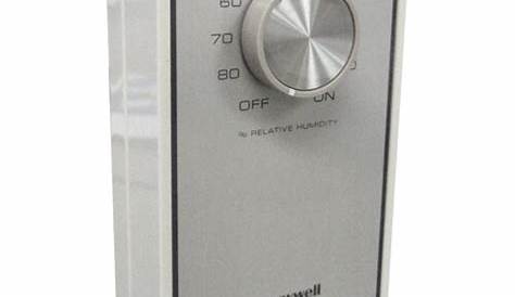 Honeywell Dehumidistat Mechanical Non-Programmable Thermostat in the