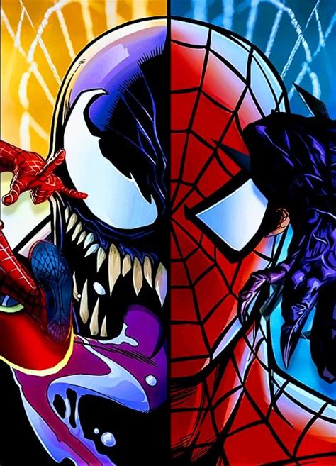 Spider Man Vs Venom Fotos Del Hombre Araña Dibujos Marvel Dibujos