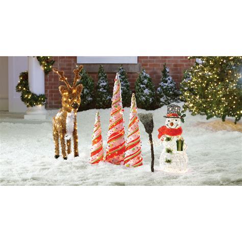 The Holiday Aisle Snowman Christmas Decoration With Clear Lights