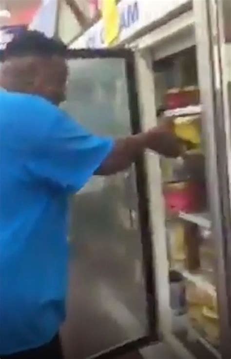 Man Arrested After Filming Copycat Video Of Him Licking Ice Cream Tub In Shop Mirror Online