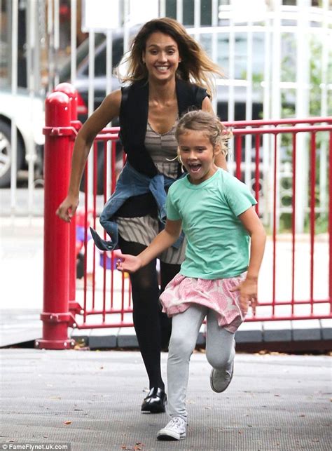 Celebrity Mum Of The Year Jessica Alba Chases Her Daughters Honor And Haven In A Local Park