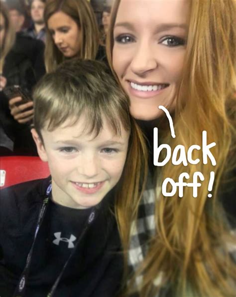 Teen Mom Ogs Maci Bookout Under Fire For Putting 11 Year Old Son On