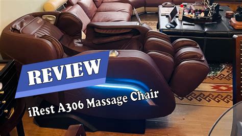 irest a306 massage chair review 2022 youtube