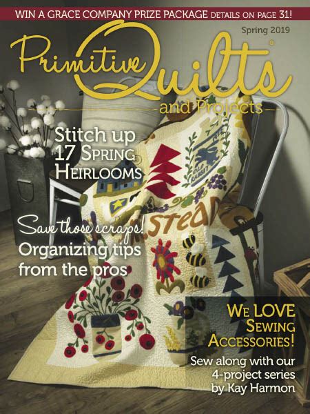 Primitive Quilts And Projects Spring 2019 Download Pdf Magazines