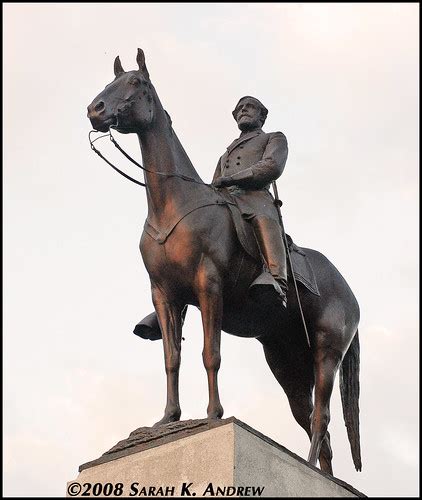 Robert E Lee And His Horse Traveller Atop The Virginia St