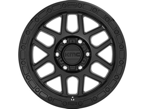 Kmc Matte Black Km544 Mesa Wheels Realtruck