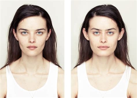 Perfectly Symmetrical Portraits Show That A Symmetrical Face Is Not