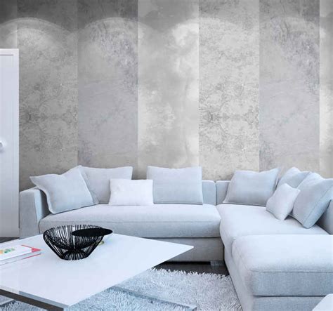 Living Room Wall Paper Grey Wallpaper Modern Solid Color Nonwoven