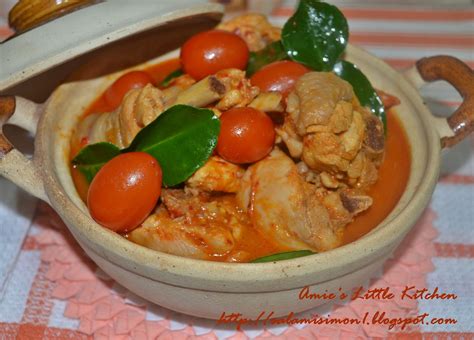 Kali ini, kita tukar selera dengan ayam. AMIE'S LITTLE KITCHEN: Ayam Masak Asam Pedas Tempoyak