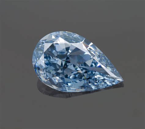 Why is a Diamond of Type IIb blue to greyish blue? - SSEF