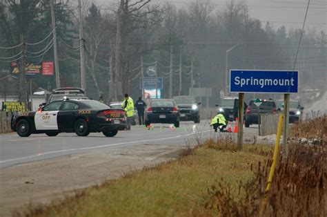 OPP investigation continues into fatal Springmount collision | Mitchell