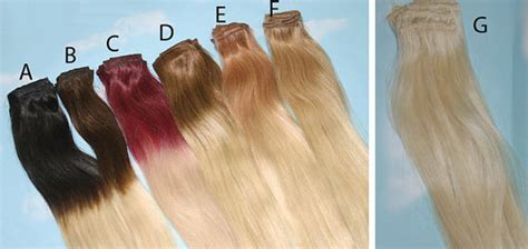 Light Blue Dip Dyed Hair Extensions For Brown Hair 20 22 Etsy
