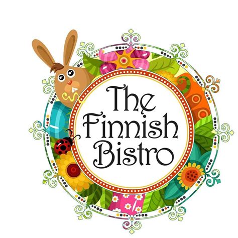 Easter Bunny Logo Finnish Bistro