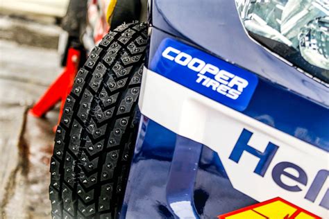 Cooper Develops Rallyx On Ice Championship Studded Tire Tire