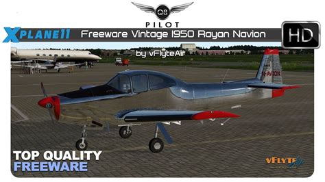 X plane 11 freeware aircraft. X-Plane 11 | Freeware Vintage 1950 Rayan Navion by ...