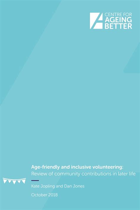 Blogs Age Friendly And Inclusive Volunteering Centre For Ageing Better