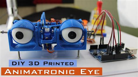 Diy 3d Printed Animatronic Eye Using Arduino Arduino Projects Diy