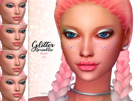 The Sims Resource Glitter Sprinkles Blush N2 V2