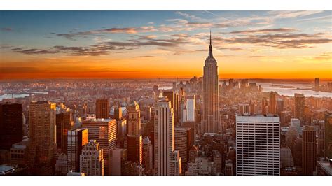 3840x2160 nyc skyline sunset of awesome new york city at wallpaper for 3840. 4K New York Wallpaper (31+ images)