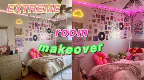 Extreme Room Transformation Makeover 2021 Pinterest Inspired Youtube