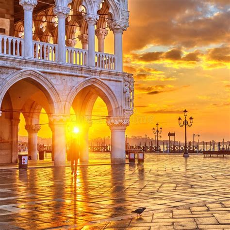Sunrise In Venice Stock Photo Image Of Architecture 45809926