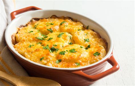 Gratin de pommes de terre à la viande hâchée Recette de Gratin de