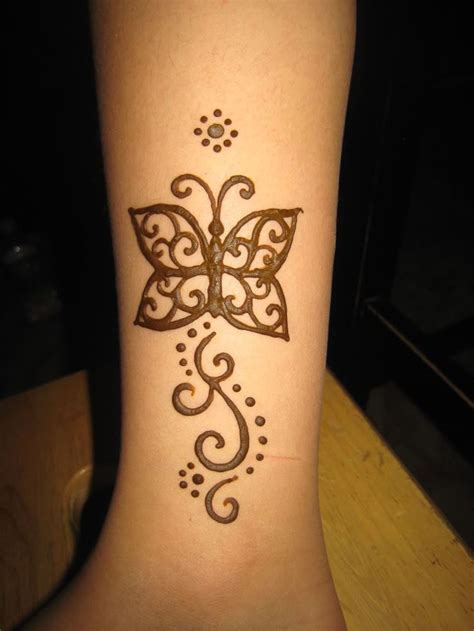 Butterfly Henna Designs Cant Wait For Nieces Winter Break For Some
