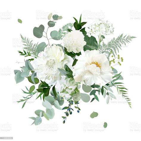 Maybe you would like to learn more about one of these? Silver Sage Green And White Flowers Vector Design Spring ...